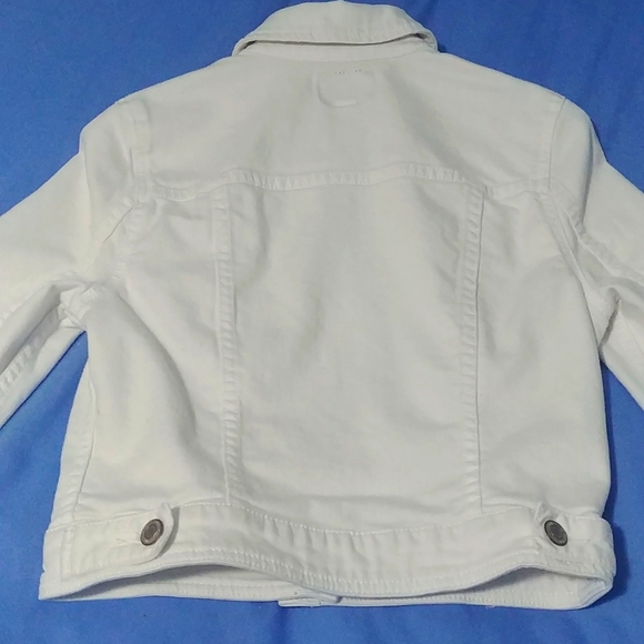American Eagles Ladies Cropped Denium Style Jacket 100% Cotton - Picture 9 of 16